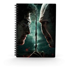 Libreta efecto 3d sd toys harry potter harry vs voldemort
