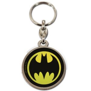 Llavero redondo metal sd toys logo batman universo dc